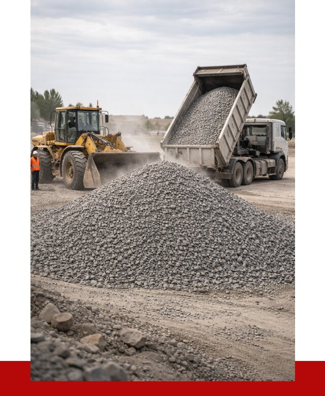 Купить щебень с доставкой в Волхове от 2617 руб. | ПРОНЕРУДВлх