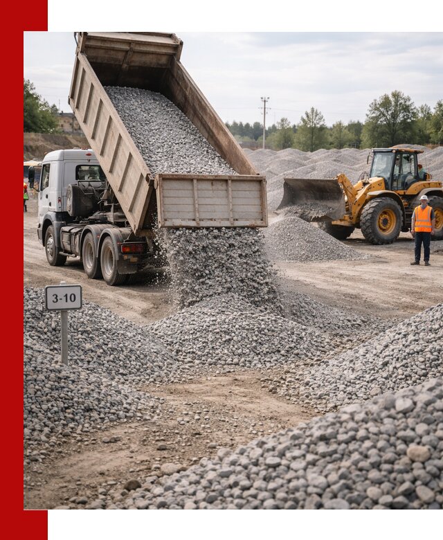 Гранитный щебень фракции 3–10: доставка и продажа в Волхове