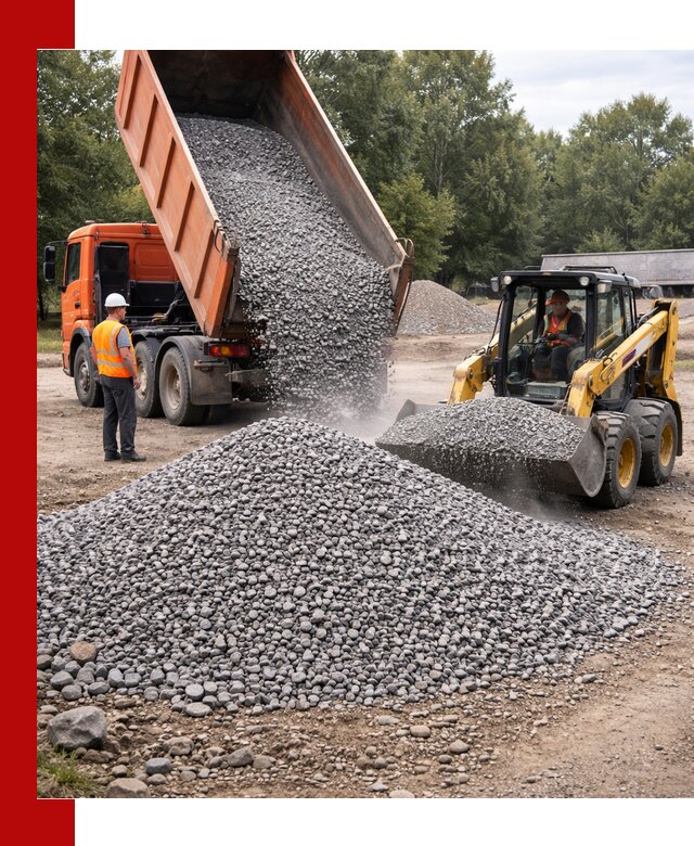 Купить гранитный щебень фракции 5–10 в Волхове с доставкой