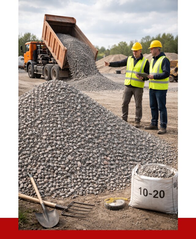 Гранитный щебень фракция 10-20 в Волхове от 4397 руб.|ПРОНЕРУДВлх