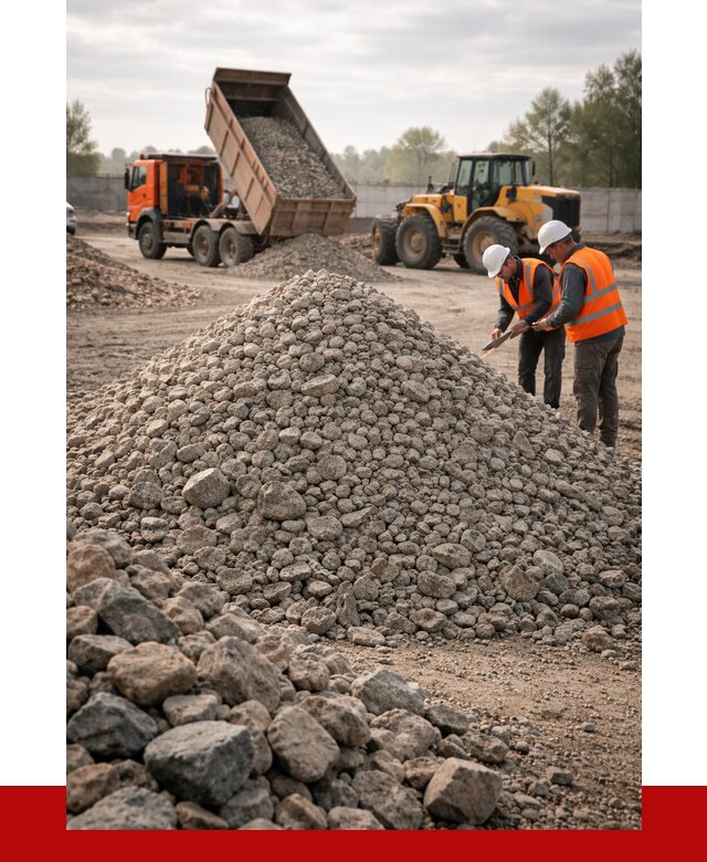 Гранитный щебень фракция 40-70 в Волхове от 2617 руб ПРОНЕРУДВлх