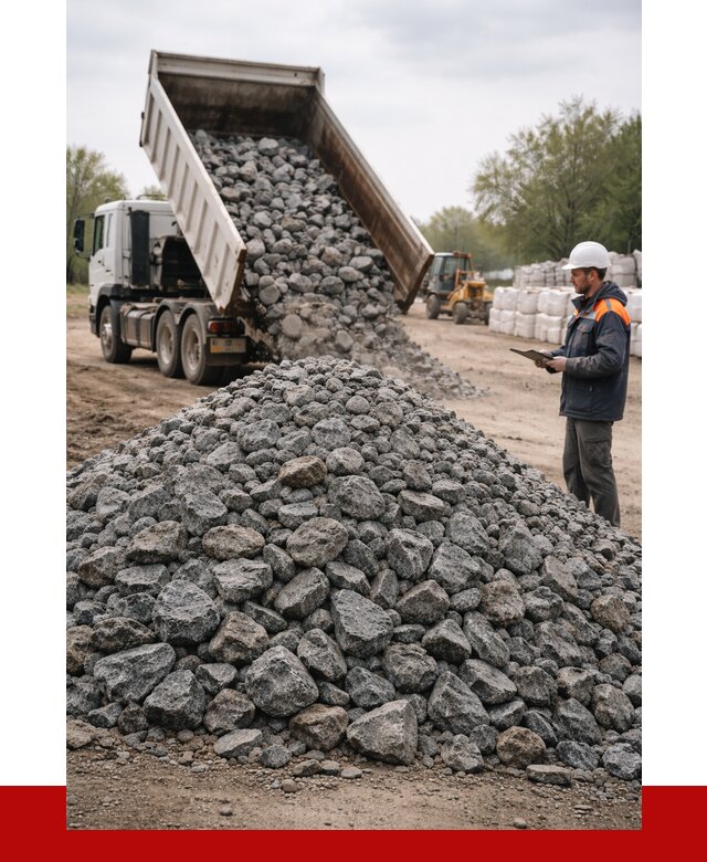 Гранитный щебень фракция 100-200 в Волхове от 4397 р. ПРОНЕРУДВлх