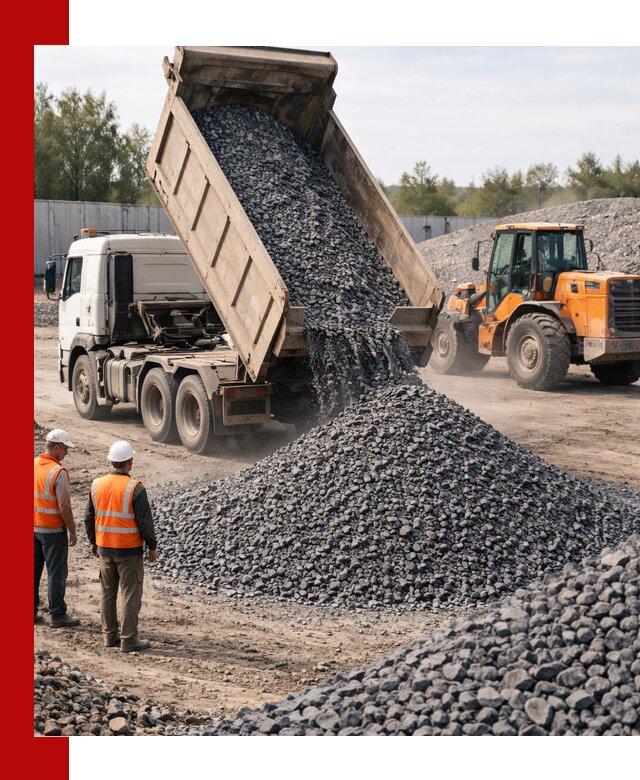 Доставка и продажа щебня габбро-диабаза в Волхове