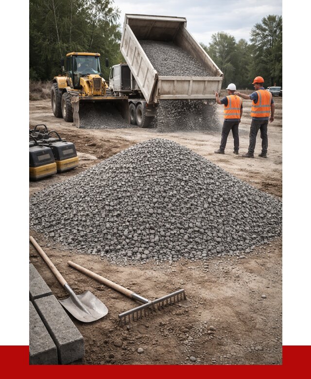 Гравийный щебень купить в Волхове от 2303 р. ПРОНЕРУДВлх