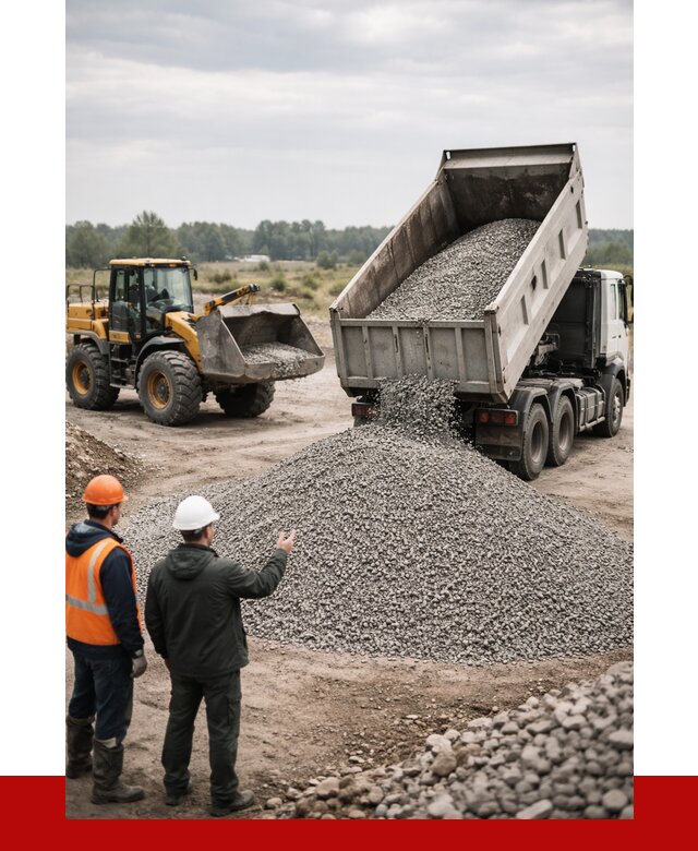 гравийный щебень фракция 3-10 в Волхове от 3350 р. ПРОНЕРУДВлх