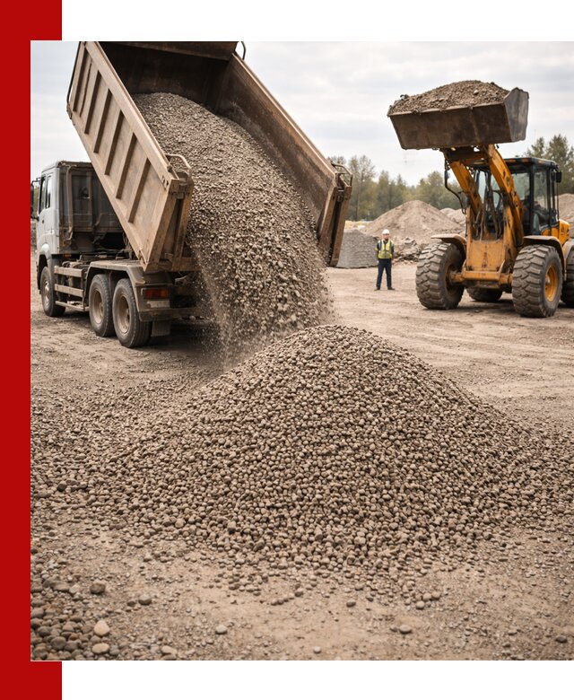 Гравийный щебень фракция 3–10 с доставкой в Волхове