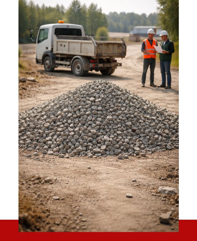 Гравийный щебень фракция 20-40 в Волхове от 1256 р. | ПРОНЕРУДВлх