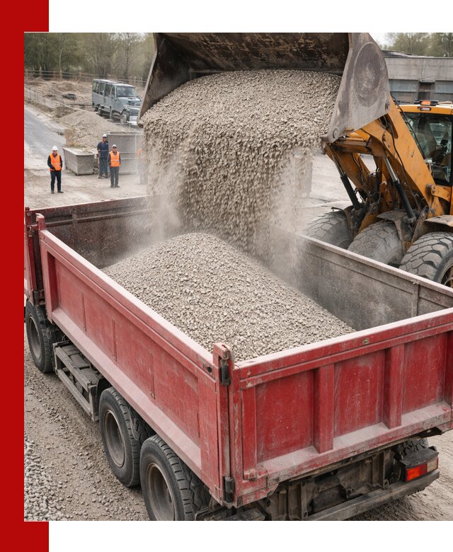 Купить известняковый щебень фракции 0-5 с доставкой в Волхове