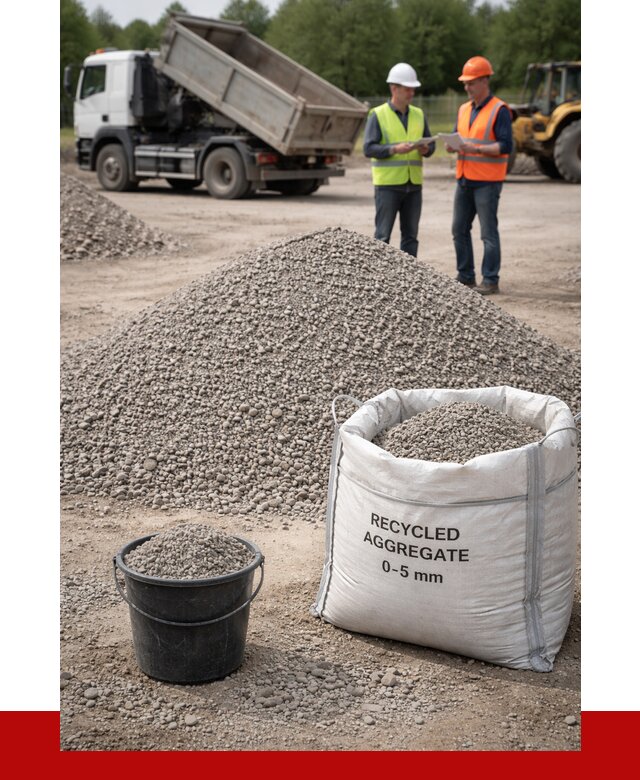 Вторичный щебень фракция 0-5 в Волхове от 1675 р. ПРОНЕРУДВлх