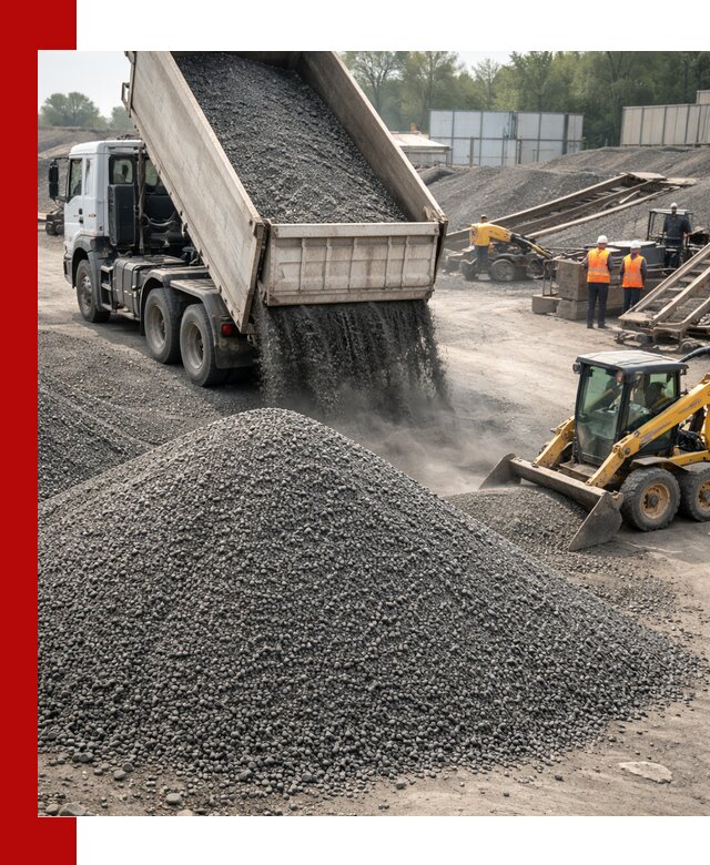 Вторичный щебень фракция 0–5 с доставкой в Волхове
