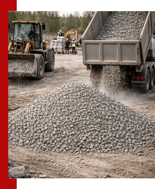 Вторичный щебень фракции 5-20 в Волхове — доставка и продажа крупнотоннажно