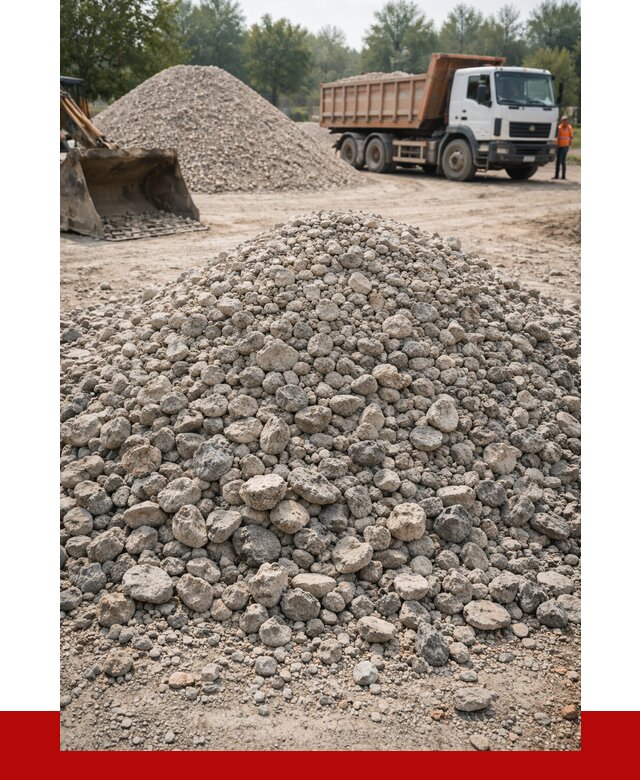 Вторичный щебень фракция 20-40 в Волхове от 2303 р ПРОНЕРУДВлх