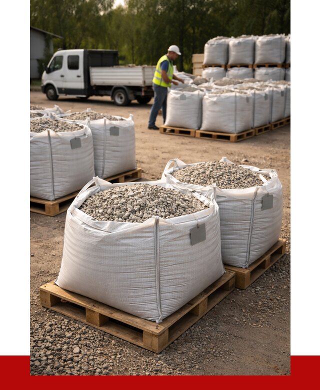 Щебень в мешках с доставкой в Волхове от 4397 р. | ПРОНЕРУДВлх