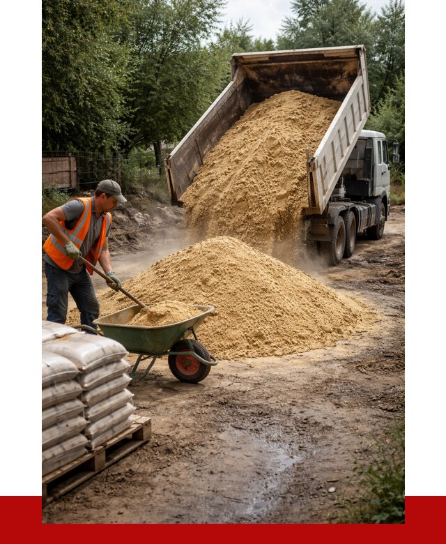 Купить песок с доставкой в Волхове от 1884 р. | ПРОНЕРУДВлх