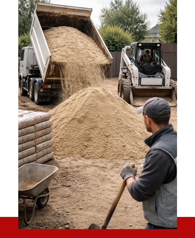 Мытый речной песок с доставкой в Волхове от 1518 р. | ПРОНЕРУДВлх