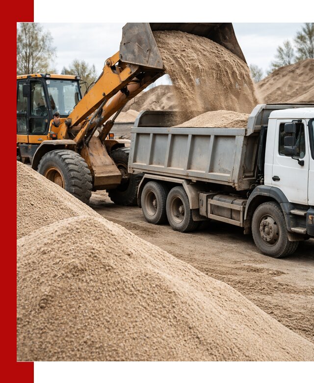 Доставка сеяного песка в Волхове оптом и в розницу