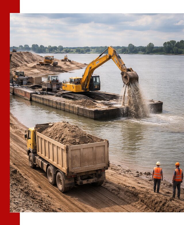Намывной песок с доставкой в Волхове оптом и в розницу