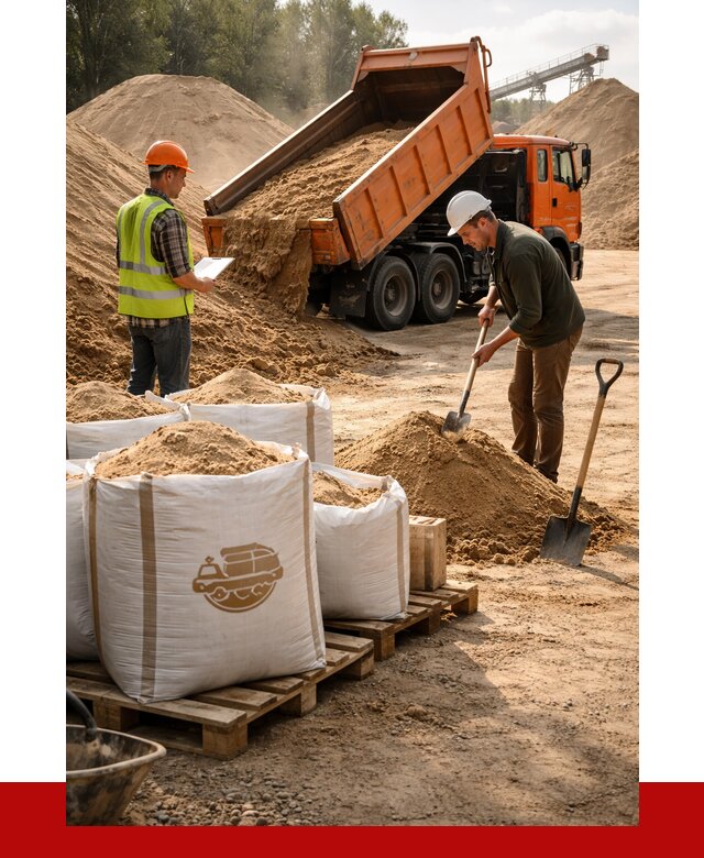 Строительный песок в Волхове от 2303 р. с доставкой, ПРОНЕРУДВлх