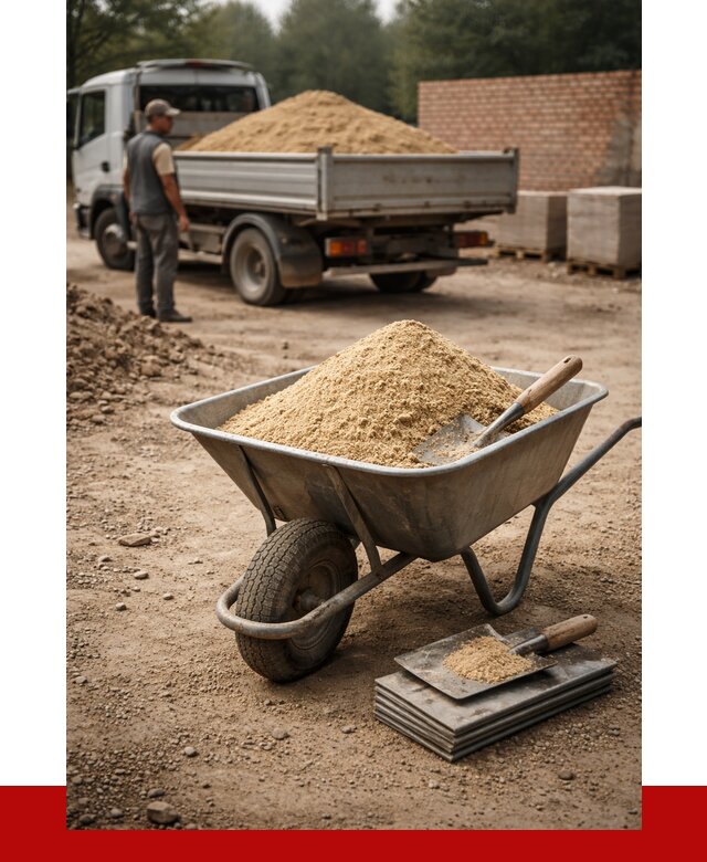 Песок для кладки в Волхове с доставкой от 2303 р. | ПРОНЕРУДВлх