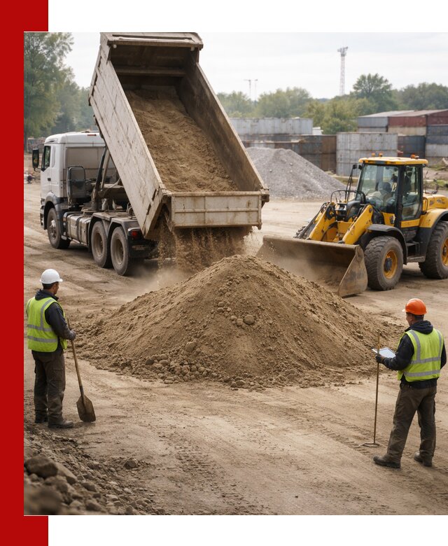 Доставка и продажа пескогрунта оптом и в розницу в Волхове