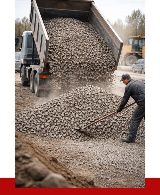 Гравий фракция 20-40 в Волхове от 2617 р. доставка | ПРОНЕРУДВлх