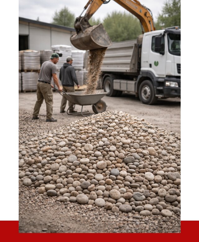 Галька декоративная в Волхове от 3350 р. за куб | ПРОНЕРУДВлх