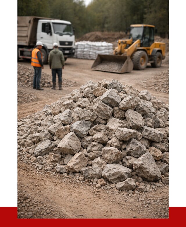 Купить бутовый камень с доставкой в Волхове от 2408 р. | ПРОНЕРУДВлх
