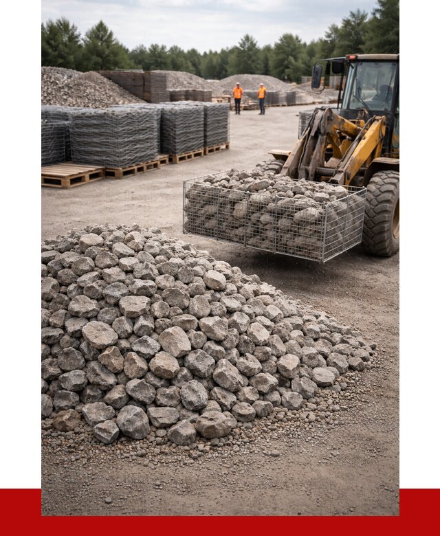 Камень для габионов фракция 70-150 в Волхове от 4397 р. | ПРОНЕРУДВлх