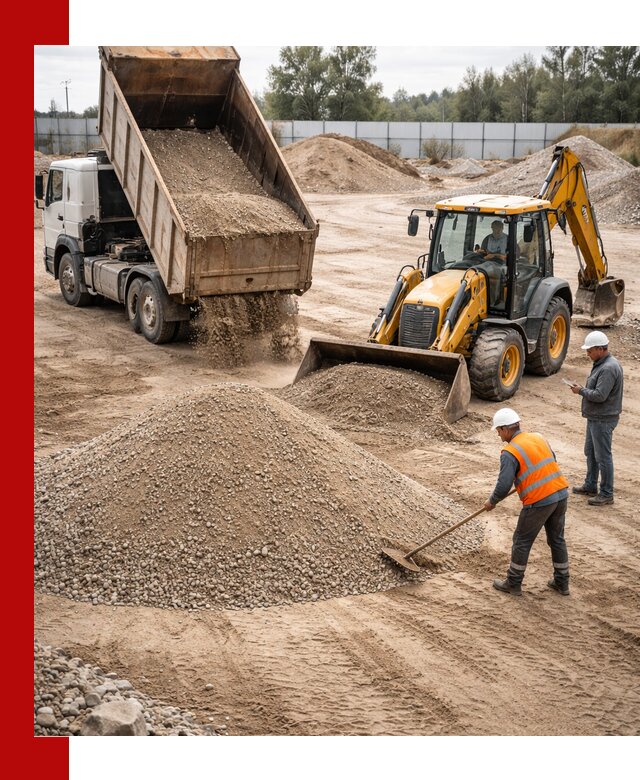 Поставка и доставка ПГС С4 в мешках и самосвалах в Волхове