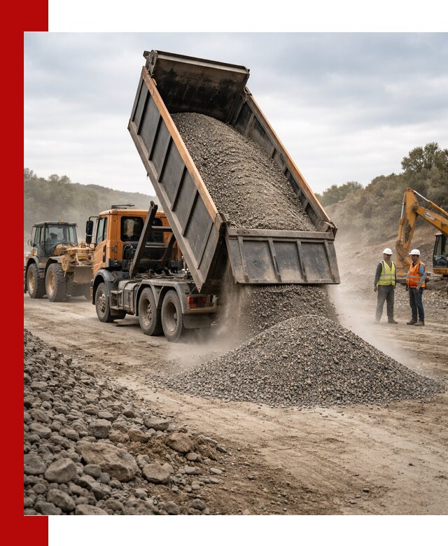 Щебёночно-песчаная смесь ЩПС С1 с доставкой в Волхове