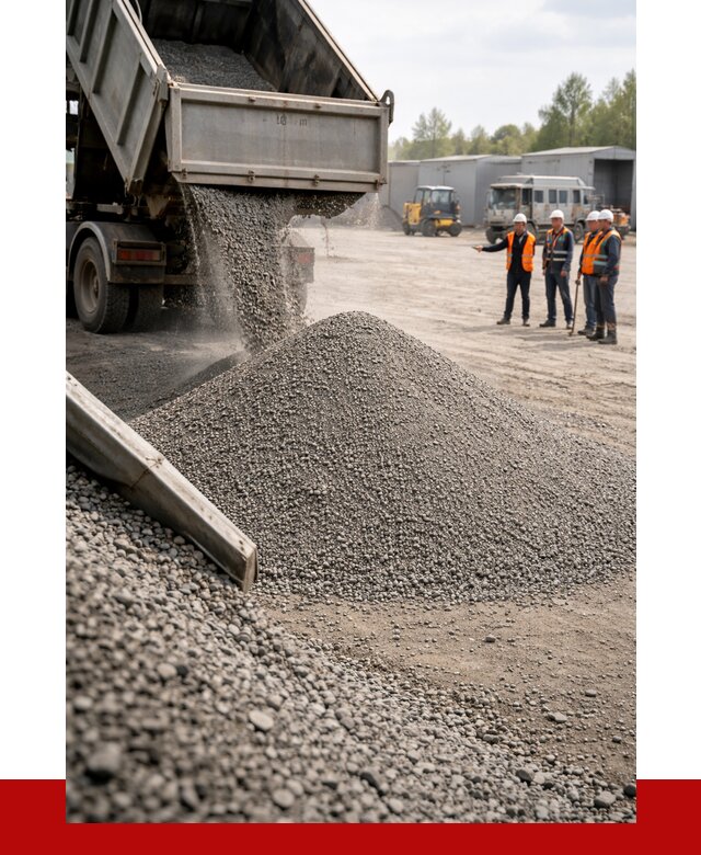 Гравийный отсев 0-5 в Волхове от 1256 р. с доставкой | ПРОНЕРУДВлх