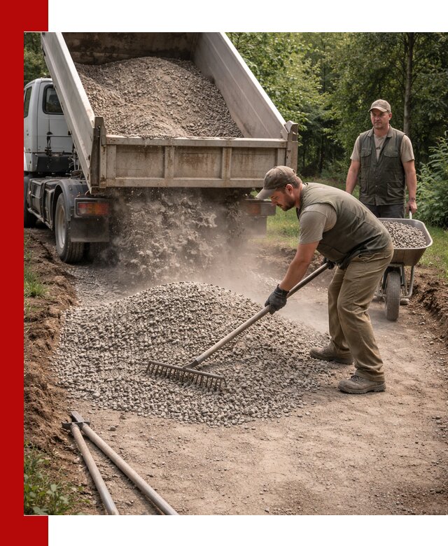 Каменная крошка для дорожек с доставкой в Волхове