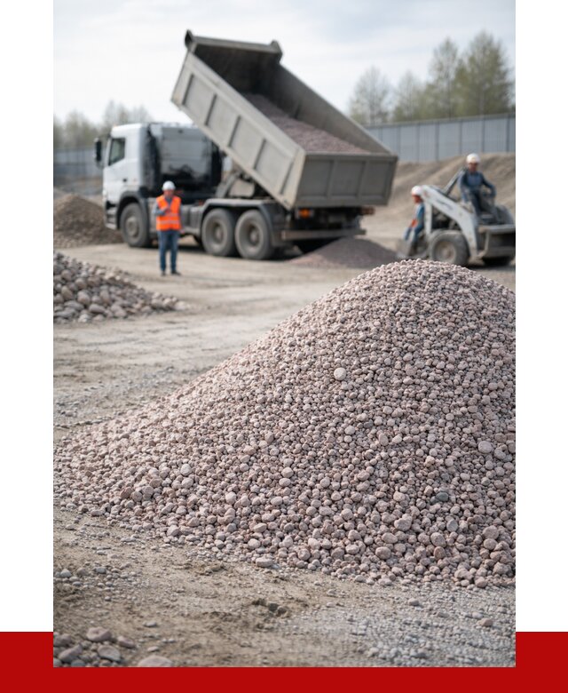 Крошка розовый гранит в Волхове с доставкой от 4815 р. | ПРОНЕРУДВлх