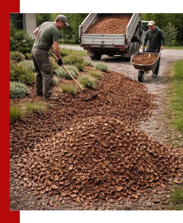 Крошка для мульчирования с доставкой в Волхове