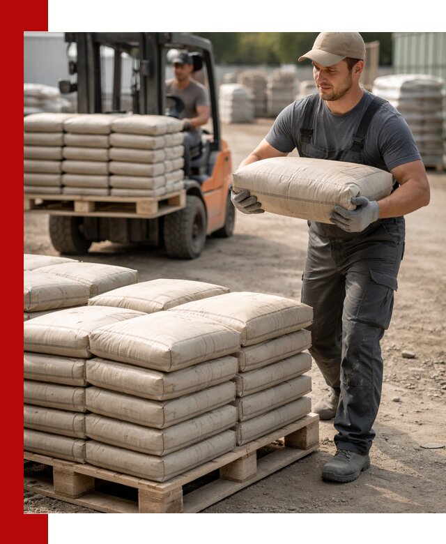 Доставка цемента в мешках оптом и в розницу в Волхове