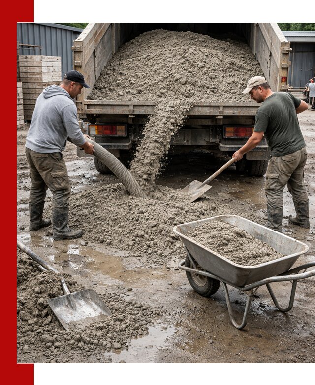 Цементно-песчаная смесь М150 доставка в Волхове