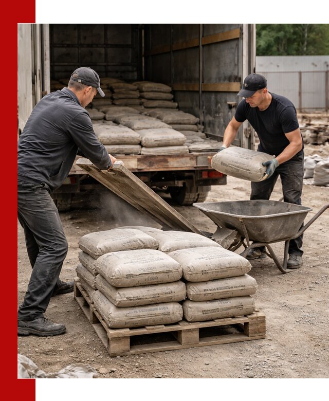 Пескобетон М300 с доставкой в Волхове по выгодной цене