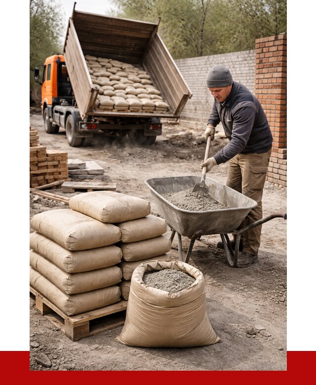 Купить сухую смесь для кладки в Волхове от 1256 р. | ПРОНЕРУДВлх