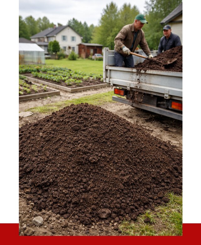 Плодородный грунт в Волхове с доставкой от 4397 р. | ПРОНЕРУДВлх