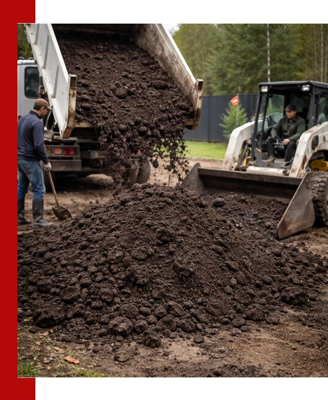 Плодородный грунт с доставкой в Волхове для садов и огородов