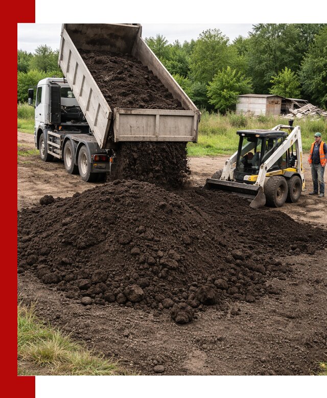 Поставка плодородной земли с доставкой самосвалом в Волхове