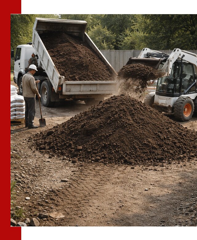 Доставка растительного грунта в Волхове от производителя оптом и в розницу