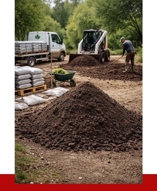 Грунт для озеленения с доставкой в Волхове от 1884 р. | ПРОНЕРУДВлх
