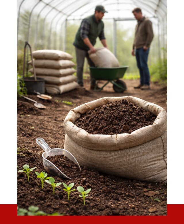 Грунт для теплицы в Волхове с доставкой от 1570 р. | ПРОНЕРУДВлх