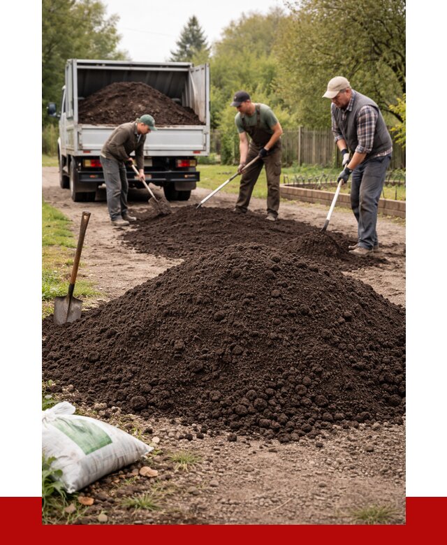 Купить землю для огорода в Волхове от 3350 р./куб | ПРОНЕРУДВлх