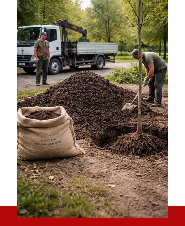 Грунт для посадки деревьев в Волхове от 1256 р. | ПРОНЕРУДВлх