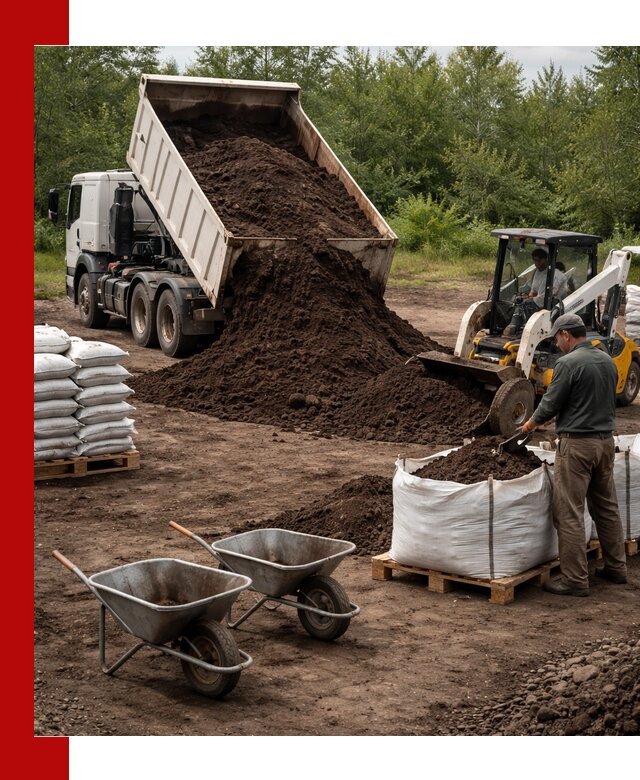 Доставка и продажа торфогрунта в Волхове оптом и в розницу