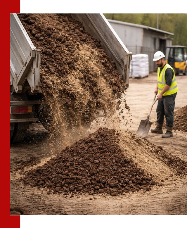 Доставка торфо-песчаной смеси в Волхове для строительства и озеленения