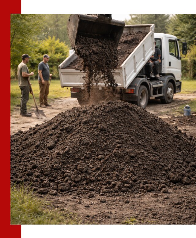 Доставка и продажа чернозема в Волхове оптом и в розницу