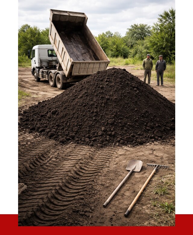 Купить чернозем навалом в Волхове от 1256 р. за куб | ПРОНЕРУДВлх